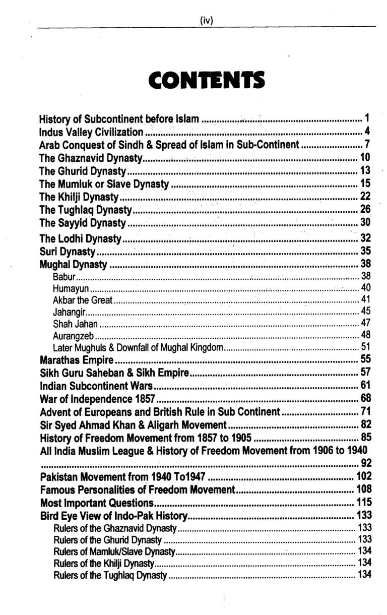 CSS Essentials Indo Pak History MCQs By Rai M. Iqbal Kharal ILMI - Image 2