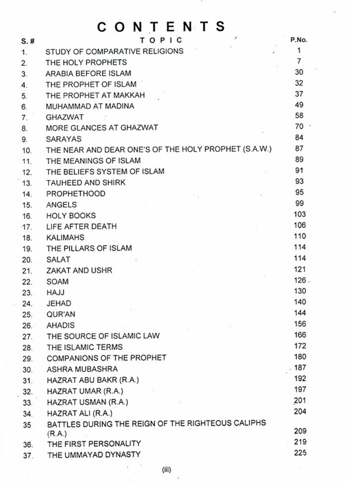 Islamic Studies MCQs By Qazi Abdul Nasir Caravan - Image 2