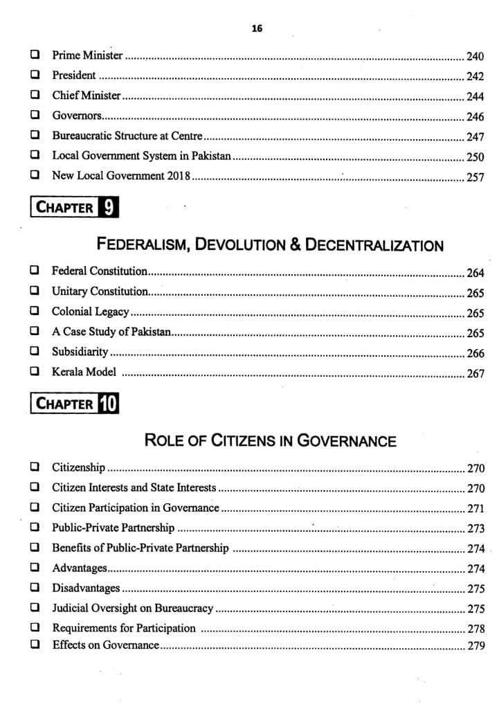 Governance and Public Policies By Muhammad Kaleem (PMS) JWT - Image 7