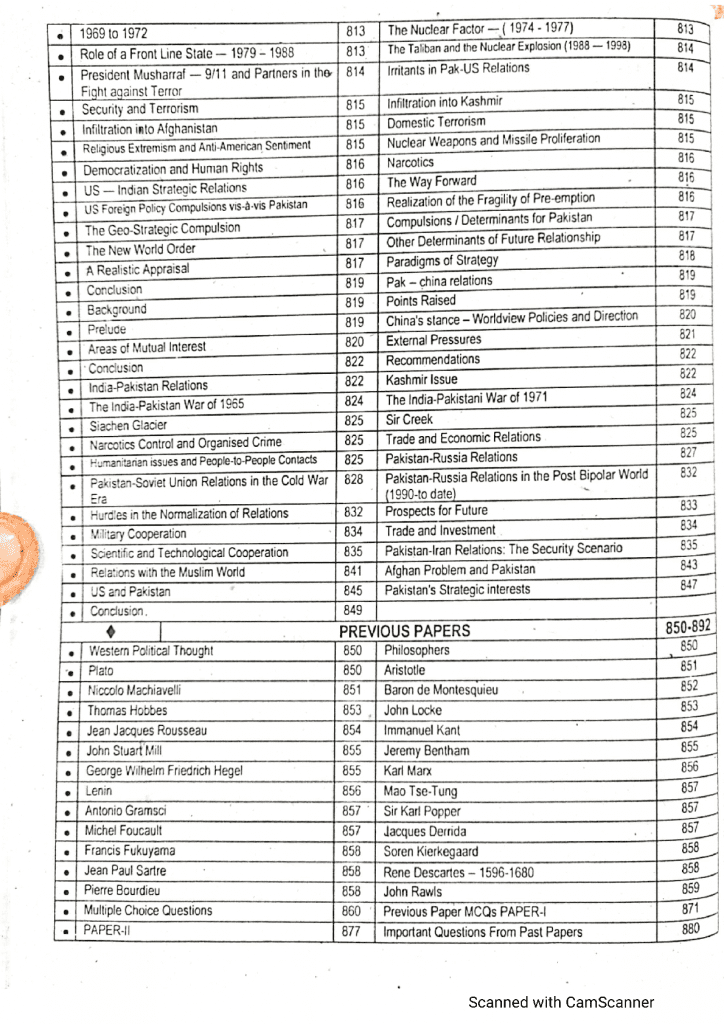 Political Science (CSS/PMS) By Shabir Hussain Ch. Caravan Publisher - Image 11