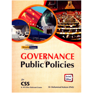 Governance & Public Polices By Muhammad Kaleem (PMS) JWT