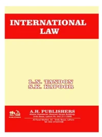International Law By S.K Kapoor and L.N Tandon AH Publisher