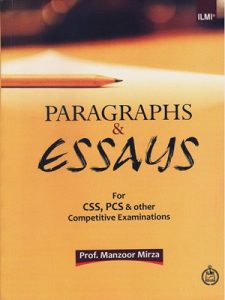 Paragraphs & Essays By Prof. Manzoor Mirza (ILMI)