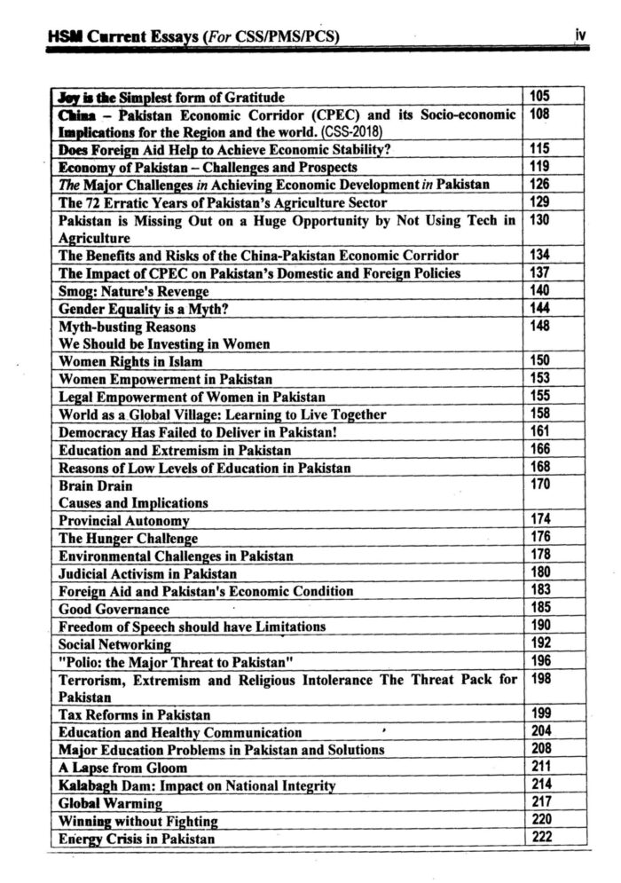Current Essays By M Israr Junaib HSM Publishers - Image 3