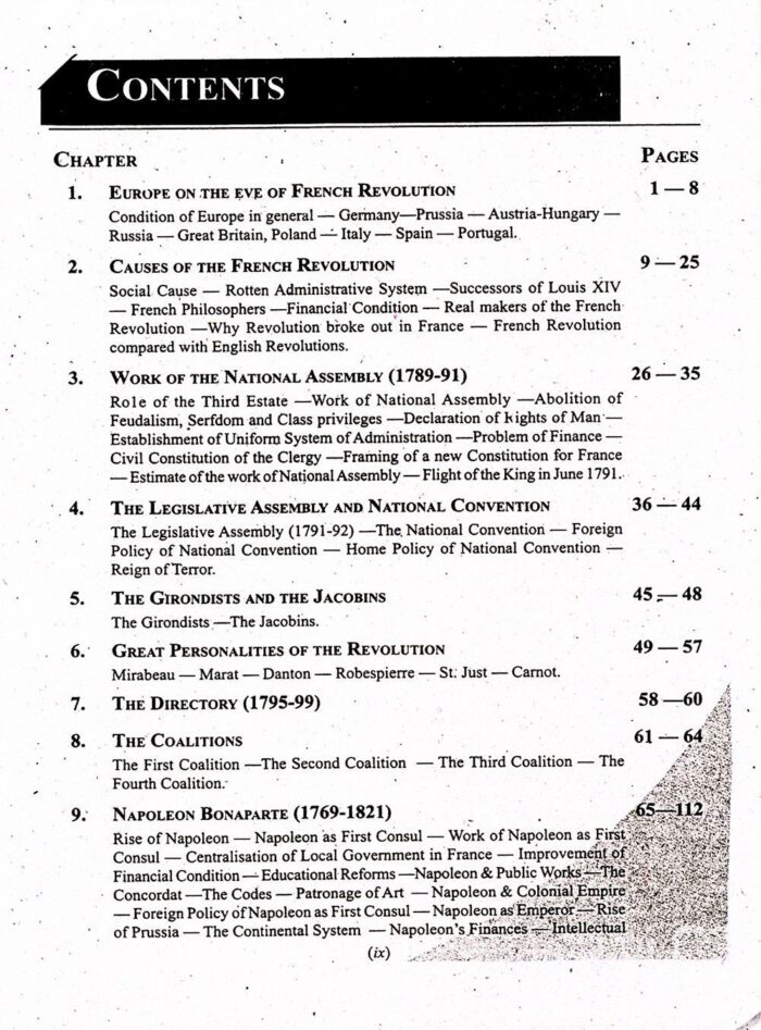 History of Modern Europe Since 1789 By VD Mahajan - Image 2