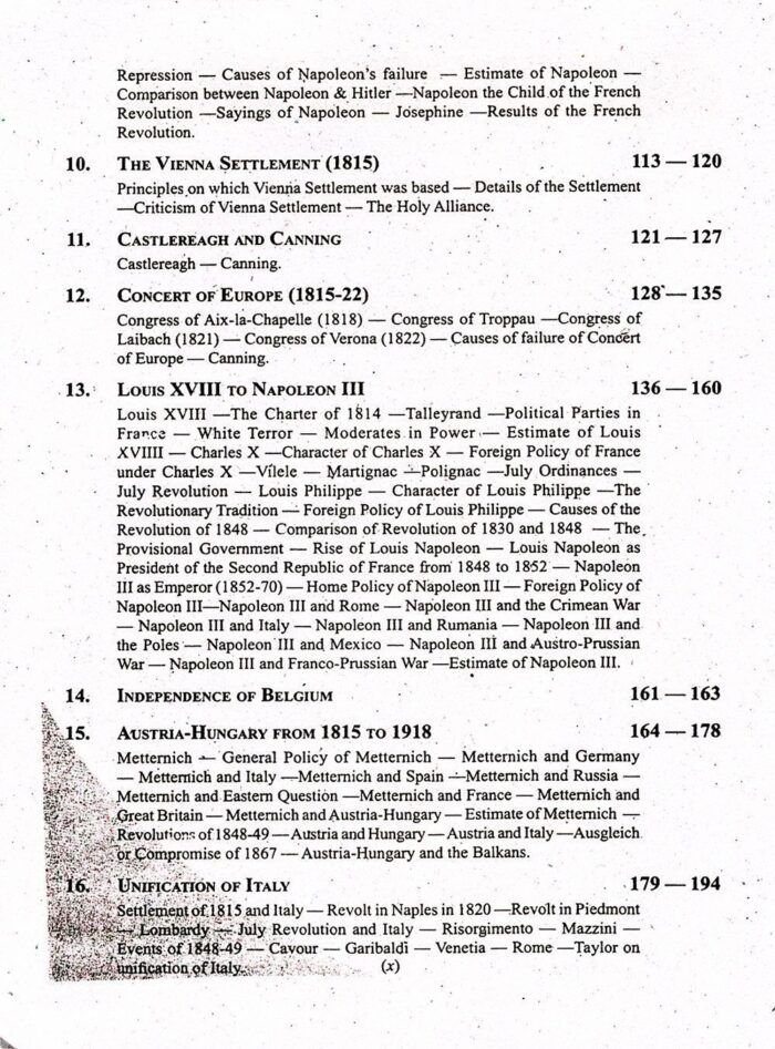 History of Modern Europe Since 1789 By VD Mahajan - Image 3