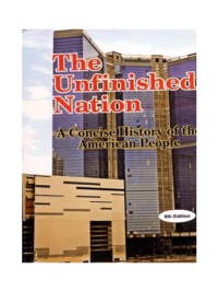 The Unfinished Nation By Alan Brinkley, Andrew Huebner and John Giggie