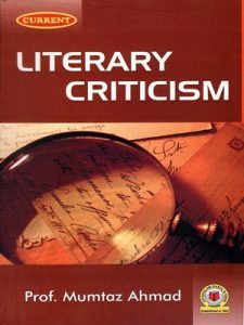 Literary Criticism By Mumtaz Ahmad