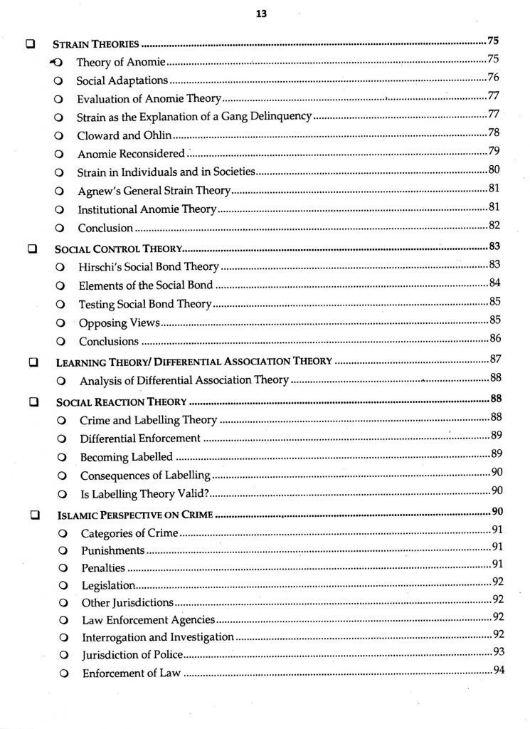 Criminology By Shah Hassan and Sardar Sajid Mahmmod Wattoo JWT - Image 6
