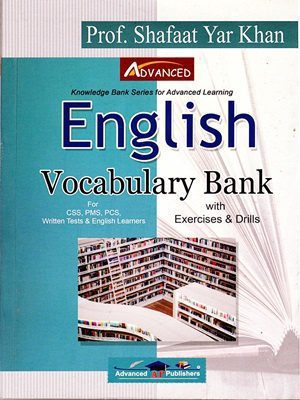 English Vocabulary Bank By Shafaat Yar khan AP Publishers