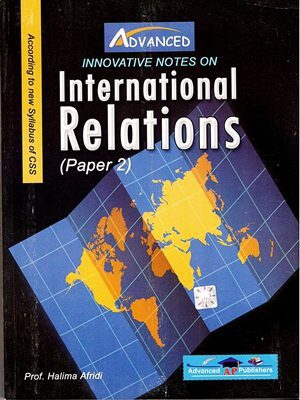 International Relations Paper 2 By Halima Afridi AP Publishers
