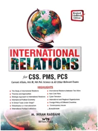 International Relations Ikram Rabbani JWT
