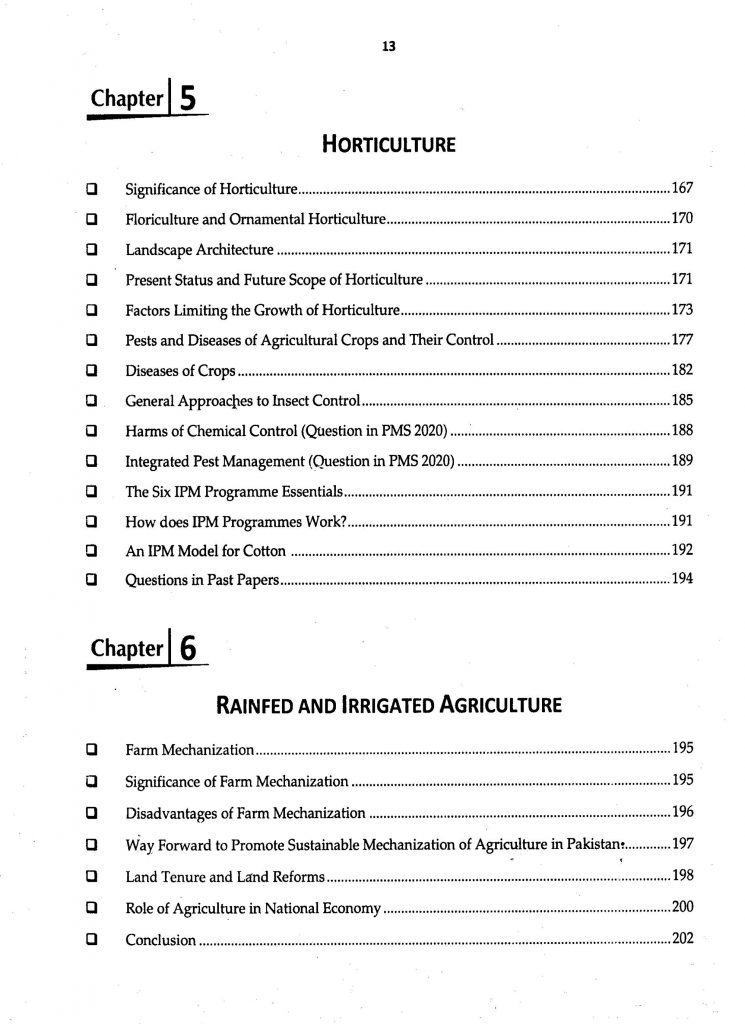Agriculture & Forestry CSS & PMS By Dr Tasawar Abbas Basra JWT - Image 6