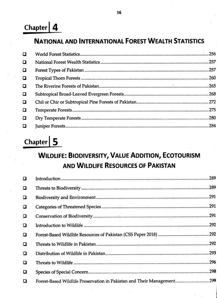 Agriculture & Forestry CSS & PMS By Dr Tasawar Abbas Basra JWT - Image 9