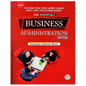Business Administration MCQs By Zeeshan Hassan Raza ILMI
