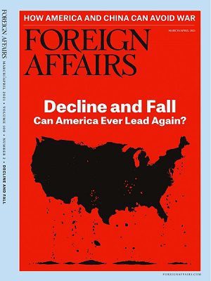 Foreign Affairs March April 2021 Issue