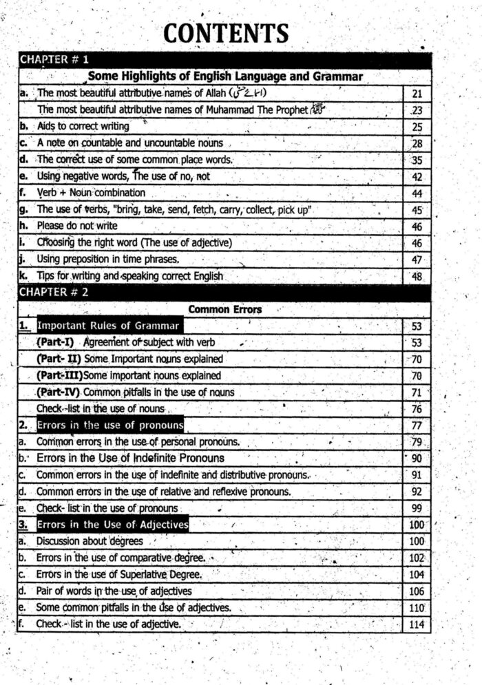 To The Point English Grammar and Composition By Aftab Ahmed - Image 2
