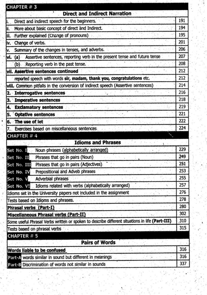 To The Point English Grammar and Composition By Aftab Ahmed - Image 4