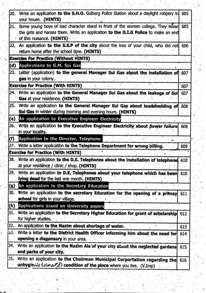 To The Point English Grammar and Composition By Aftab Ahmed - Image 10