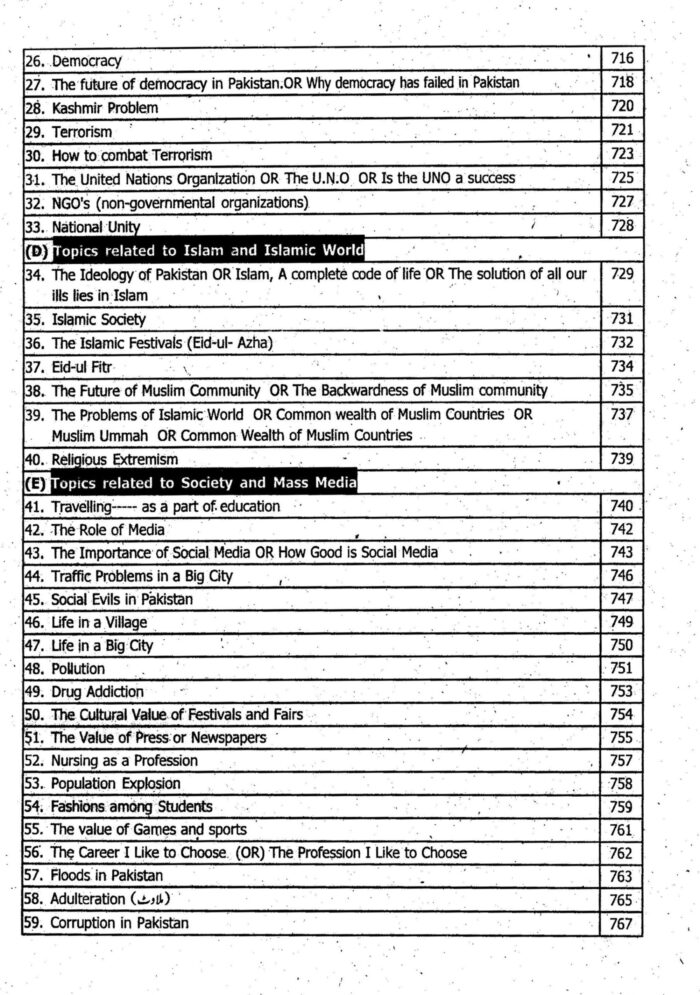 To The Point English Grammar and Composition By Aftab Ahmed - Image 14