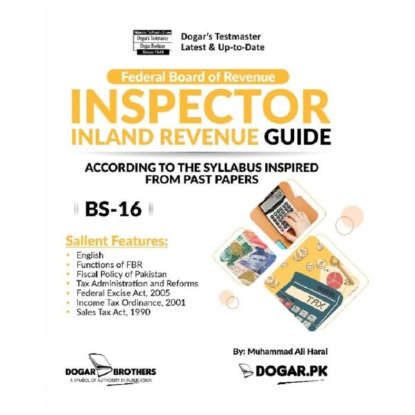 FBR Inspector Inland Revenue (BS-16) Guide Dogar Brothers