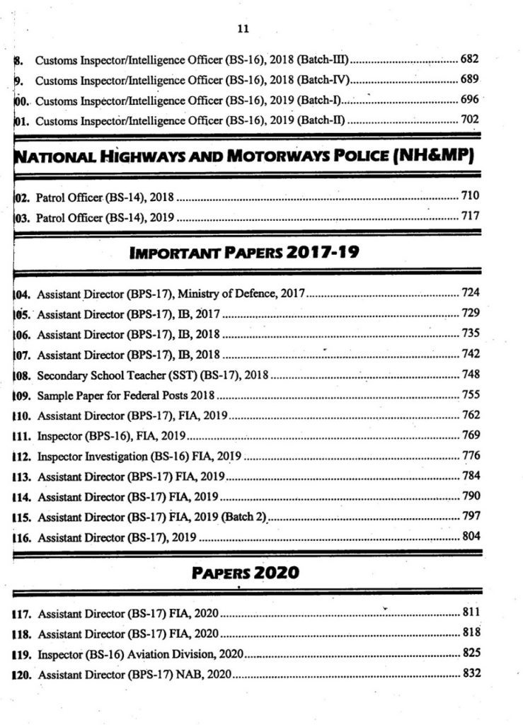 Big Book of FPSC Solved Papers By JWT Edition - Image 6