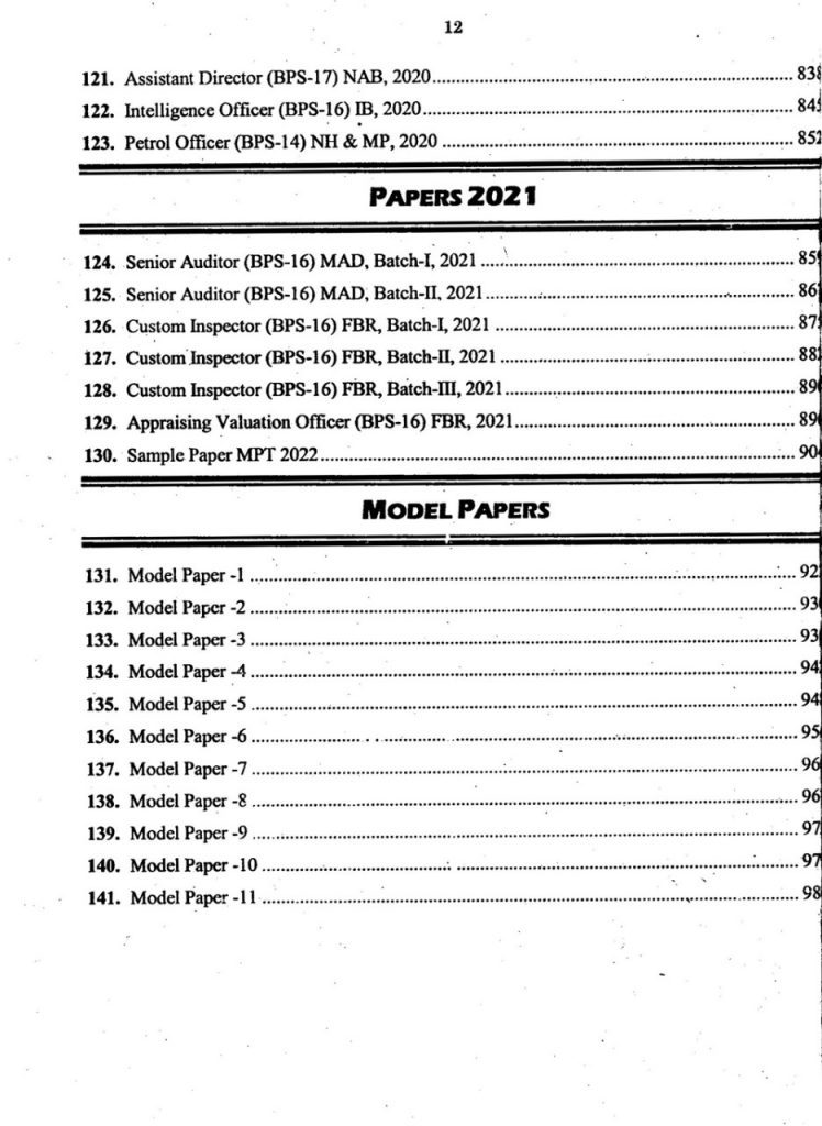 Big Book of FPSC Solved Papers By JWT Edition - Image 7