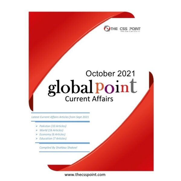 Monthly Global Point Current Affairs October 2021