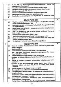 CSS Islamiyat Solved Papers By Saleem Ahsan Caravan - Image 3