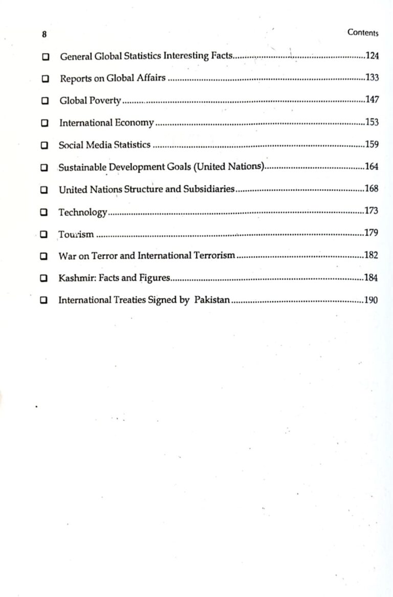 The Fact Book Current Affairs Plus By Waseem Riaz Khan JWT - Image 3