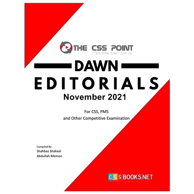 Monthly DAWN Editorials November 2021 Monthly DAWN Editorials November 2021