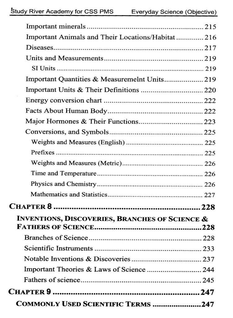 Everyday Science MCQs By Mian Shafiq and Rabbia Sehar