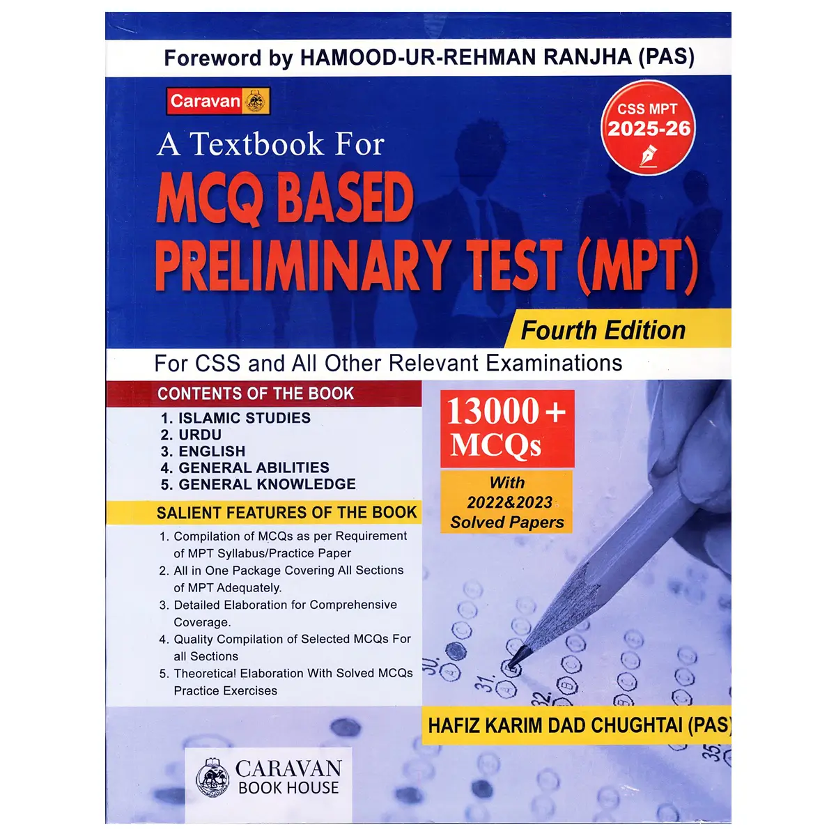 CSS Screening Test MPT By Hafiz Karim Dad Chughtai Caravan 2025-26 Edition CSS Screening Test MPT By Hafiz Karim Dad Chughtai Caravan 2025-26 Edition