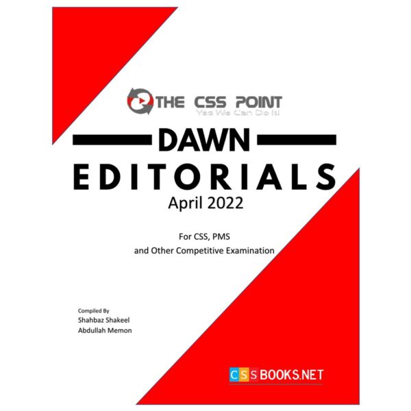 Monthly DAWN Editorials April 2022