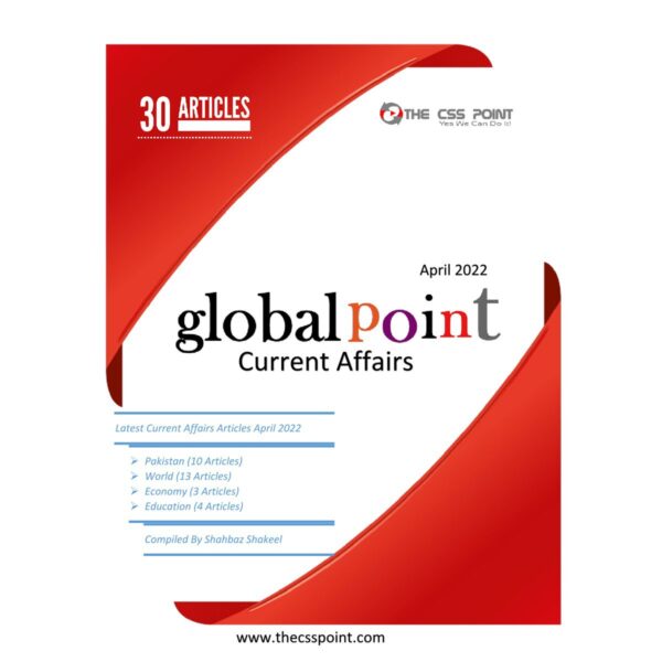 Monthly Global Point Current Affairs April 2022