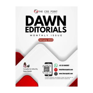 Dawn Editorials January 2023 Monthly Issue